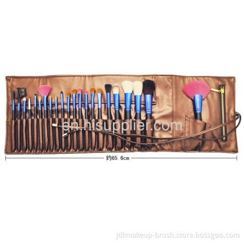 22pcs Tie Pouch Cosmetic Brush Set